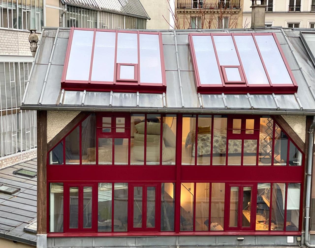 شقة New : Atelier Artiste Montmartre باريس المظهر الخارجي الصورة